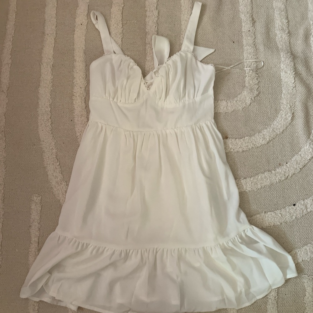 Princess Polly White Flowy Dress
